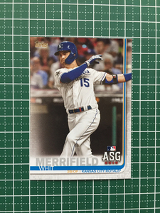 ★TOPPS MLB 2019 UPDATE #US83 WHIT MERRIFIELD［KANSAS CITY ROYALS］ベースカード 19★