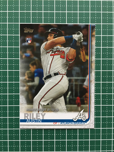 ★TOPPS MLB 2019 UPDATE #US252 AUSTIN RILEY［ATLANTA BRAVES］ベースカード ルーキー RC 19★