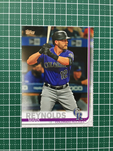 ★TOPPS MLB 2019 UPDATE #US26 MARK REYNOLDS［COLORADO ROCKIES］ベースカード 19★