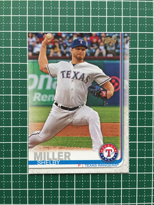 ★TOPPS MLB 2019 UPDATE #US221 SHELBY MILLER［TEXAS RANGERS］ベースカード ルーキー RC 19★