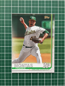 ★TOPPS MLB 2019 UPDATE #US215 FRANKIE MONTAS［OAKLAND ATHLETICS］ベースカード 19★