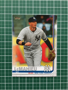 ★TOPPS MLB 2019 UPDATE #US233 DJ LeMAHIEU［NEW YORK YANKEES］ベースカード 19★