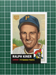 ★TOPPS MLB 2019 UPDATE #ICR-39 RALPH KINER［PITTSBURGH PIRATES］インサートカード「ICONIC CARD REPRINT」150枚限定 パラレル版★