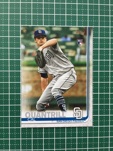 ★TOPPS MLB 2019 UPDATE #US23 CAL QUANTRILL［SAN DIEGO PADRES］ベースカード ルーキー RC 19★