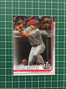 ★TOPPS MLB 2019 UPDATE #US58 J.T. REALMUTO［PHILADELPHIA PHILLIES］ベースカード 19★