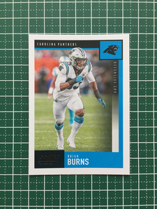 ★PANINI 2020 NFL SCORE FOOTBALL #263 BRIAN BURNS［CAROLINA PANTHERS］ベースカード 20★