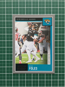 ★PANINI 2020 NFL SCORE FOOTBALL #107 NICK FOLES［JACKSONVILLE JAGUARS］SCORECARD パラレル版 20★