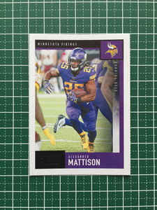 ★PANINI 2020 NFL SCORE FOOTBALL #242 ALEXANDER MATTISON［MINNESOTA VIKINGS］ベースカード 20★