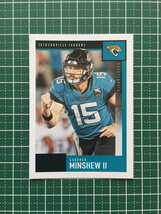 ★PANINI 2020 NFL SCORE FOOTBALL #108 GARDNER MINSHEW II［JACKSONVILLE JAGUARS］ベースカード 20★_画像1