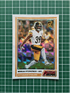 ★PANINI 2020 NFL DONRUSS FOOTBALL #AAP-MF MINKAH FITZPATRICK［PITTSBURGH STEELERS］インサート「ACTION ALL-PROS」★