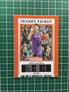 ★PANINI NBA 2019-20 CONTENDERS DRAFT PICKS #15 DEVIN BOOKER［PHOENIX SUNS］ベースカード SEASON TICKET 2020★