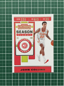 ★PANINI 2019-20 NBA CONTENDERS #46 JOHN COLLINS［ATLANTA HAWKS］ベースカード SEASON TICKET 2020★