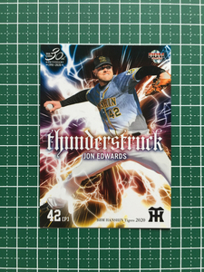 ★BBM 2020 プロ野球 ベースボールカード #T78 エドワーズ［阪神タイガース］レギュラーカード THUNDERSTRUCK 20★