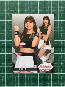 ★BBM 2021 プロ野球 チアリーダー DANCING HEROINE -舞- #舞21 JURIA／樹里杏［M☆Splash!!／千葉ロッテマリーンズ］レギュラーカード★