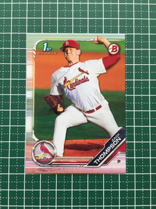 ★TOPPS MLB 2019 BOWMAN DRAFT #BD-104 ZACK THOMPSON［ST. LOUIS CARDINALS］ベースカード 1st 19★