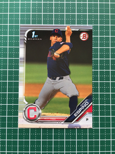 ★TOPPS MLB 2019 BOWMAN DRAFT #BD-27 DANIEL ESPINO［CLEVELAND INDIANS］ベースカード 1st 19★