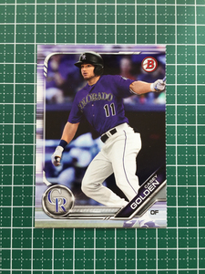 ★TOPPS MLB 2019 BOWMAN DRAFT #BD-83 CASEY GOLDEN［COLORADO ROCKIES］ベースカード 19★