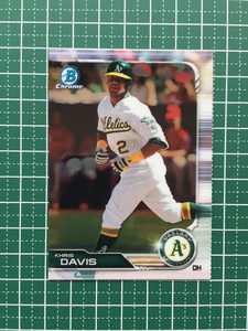 ★TOPPS MLB 2019 BOWMAN CHROME #46 KHRIS DAVIS［OAKLAND ATHLETICS］ベースカード 19★