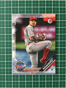 ★TOPPS MLB 2019 BOWMAN #BP-37 JOJO ROMERO［PHILADELPHIA PHILLIES］ベースカード「PROSPECTS」プロスペクト★