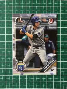 ★TOPPS MLB 2019 BOWMAN #BP-72 BREWER HICKLEN［KANSAS CITY ROYALS］ベースカード「PROSPECTS」プロスペクト 1st★