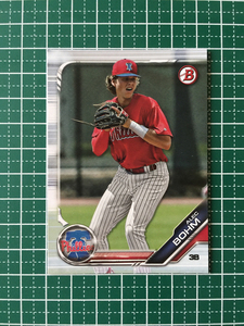 ★TOPPS MLB 2019 BOWMAN #BP-2 ALEC BOHM［PHILADELPHIA PHILLIES］ベースカード「PROSPECTS」プロスペクト★