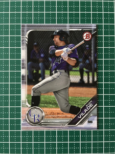 ★TOPPS MLB 2019 BOWMAN #BP-36 RYAN VILADE［COLORADO ROCKIES］ベースカード「PROSPECTS」プロスペクト★