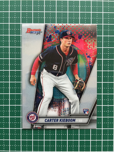 ★TOPPS MLB 2019 BOWMAN'S BEST #21 CARTER KIEBOOM［WASHINGTON NATIONALS］ベースカード ルーキー RC 19★