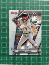 ★TOPPS MLB 2019 BOWMAN'S BEST #24 BRENDAN RODGERS［COLORADO ROCKIES］ベースカード ルーキー RC 19★_画像1