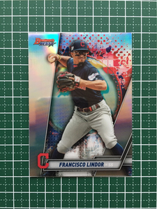 ★TOPPS MLB 2019 BOWMAN'S BEST #35 FRANCISCO LINDOR［CLEVELAND INDIANS］リフラクター パラレル版 19★