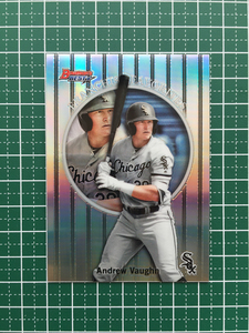 ★TOPPS MLB 2019 BOWMAN'S BEST #99FF-AV ANDREW VAUGHN［CHICAGO WHITE SOX］インサートカード「1999 FRANCHISE FAVORITES」★