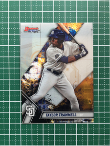 ★TOPPS MLB 2019 BOWMAN'S BEST #TP-9 TAYLOR TRAMMELL［SAN DIEGO PADRES］ベースカード プロスペクト PROSPECT 19★