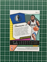 ★PANINI 2019-20 NBA REVOLUTION #6 TIM HARDAWAY JR.［DALLAS MAVERICKS］ベースカード 2020★_画像2