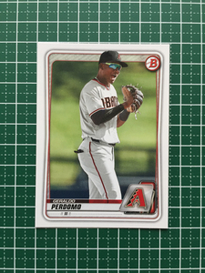 ★TOPPS MLB 2020 BOWMAN DRAFT #BD-89 GERALDO PERDOMO［ARIZONA DIAMONDBACKS］ベースカード★