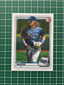 ★TOPPS MLB 2020 BOWMAN DRAFT #BD-1 NIKO HULSIZER［TAMPA BAY RAYS］ベースカード★