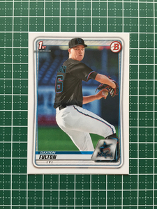 ★TOPPS MLB 2020 BOWMAN DRAFT #BD-131 DAXTON FULTON［MIAMI MARLINS］ベースカード 1st★