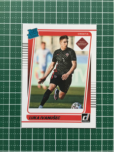 ★PANINI 2021-22 DONRUSS SOCCER ROAD TO QATAR #200 LUKA IVANUSEC［CROATIA／クロアチア］ベースカード「RATED ROOKIE」★