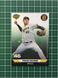 ★EPOCH 2021 プロ野球 ROOKIES &amp; STARS #12 秋山拓巳［阪神タイガース］レギュラーカード パラレル版 エポック★