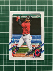 ★TOPPS MLB 2021 OPENING DAY #163 FRANCISCO LINDOR［CLEVELAND INDIANS］ベースカード★