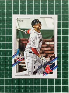 ★TOPPS MLB 2021 OPENING DAY #127 J.D. MARTINEZ［BOSTON RED SOX］ベースカード★