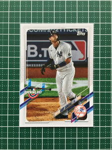 ★TOPPS MLB 2021 OPENING DAY #144 GARY SANCHEZ［NEW YORK YANKEES］ベースカード★