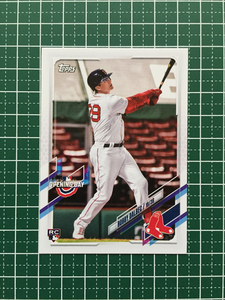 ★TOPPS MLB 2021 OPENING DAY #187 BOBBY DALBEC［BOSTON RED SOX］ベースカード ルーキー RC★