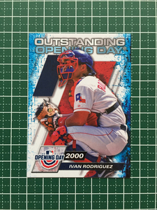 ★TOPPS MLB 2021 OPENING DAY #OOD-1 IVAN RODRIGUEZ［TEXAS RANGERS］インサートカード「OUTSTANDING OPENING DAYS」★