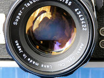 ASAHI PENTAX アサヒ ペンタックス カメラボディ SPOTMATIC SP +レンズ Super-Takumar 55mm F1.8_画像6
