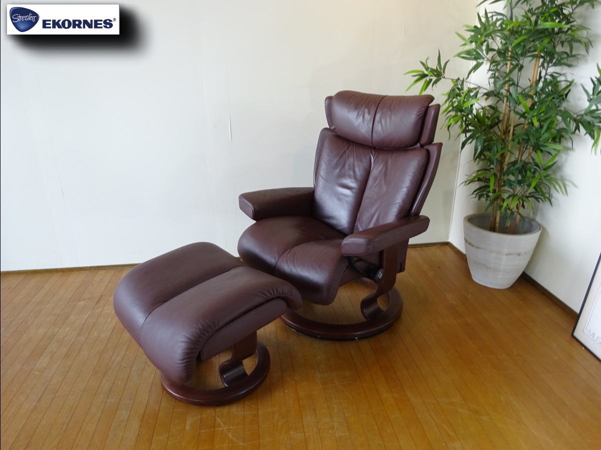 GMET339○EKORNES / エコーネス ストレスレスチェア リクライニング