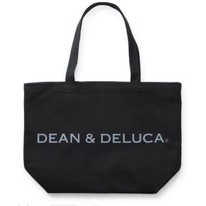 DEAN&DELUCA トートバッグ ブラックLサイズ
