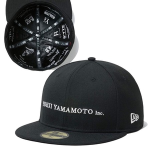 限定 100周年記念 YOHJI YAMAMOTO × NEW ERA 59FIFTY ヨウジヤマモト ニューエラ 黒 7 5/8 60.6cm