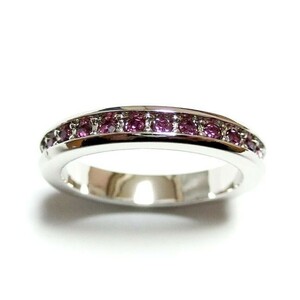 9 номер полный Eternity Swarovski crystal аметист серебряное кольцо кольцо унисекс для мужчин и женщин женский мужской 