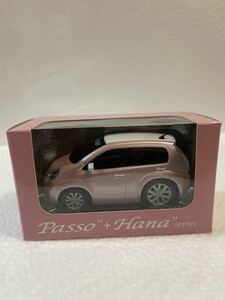 トヨタ パッソ PASSO +Hana 非売品 カラーサンプル プルバックカー ミニカー サクラミックス