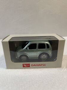 ダイハツ ムーヴラテ LATTE カラーサンプル プルバックカー ミニカー 非売品 ライトグリーン