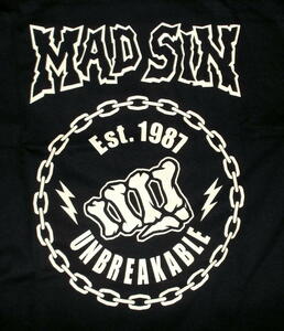 ★マッド シン Tシャツ Mad Sin UNBREAKABLE - S 正規品 サイコビリー psychobilly